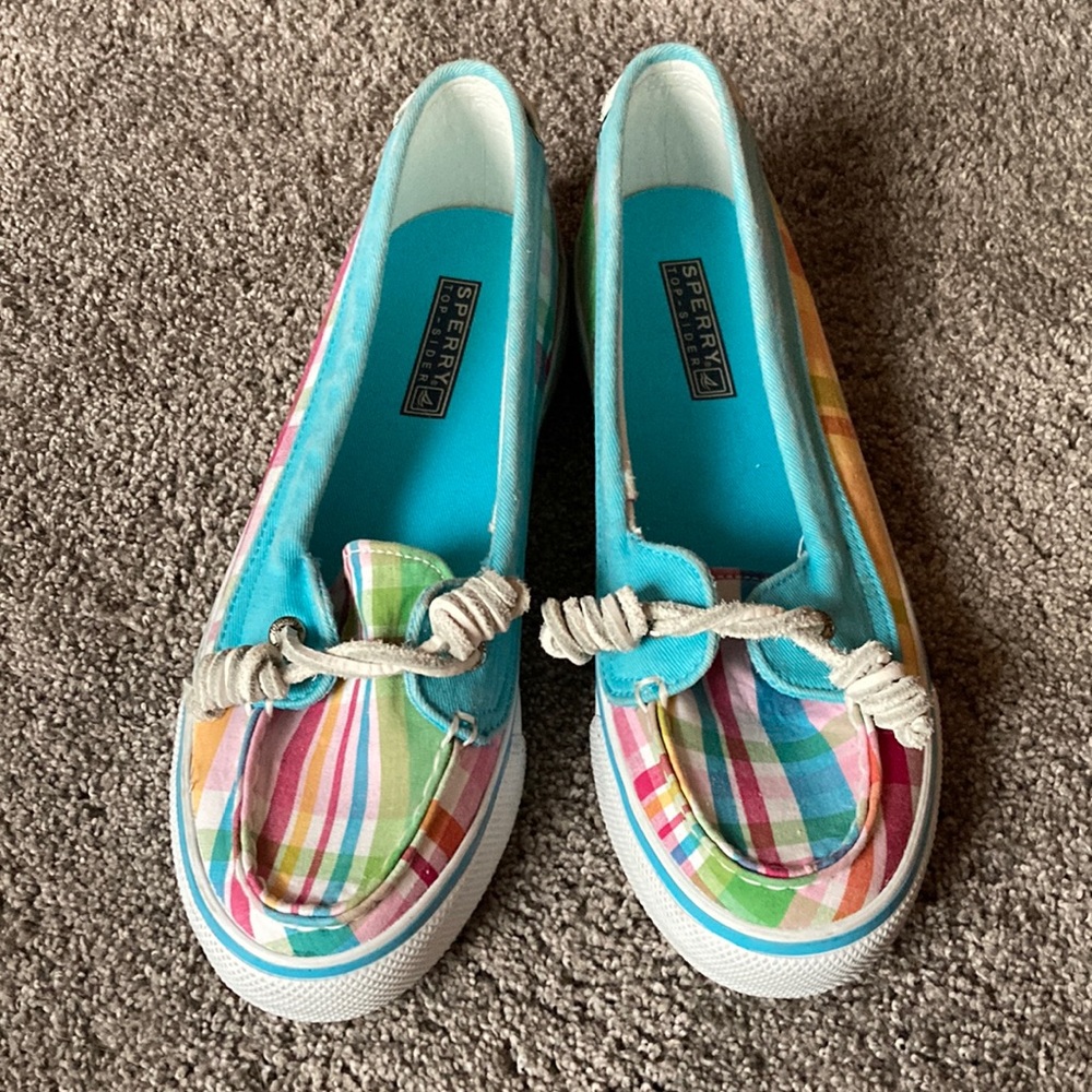 Woman’s Multi-Colored Sperry’s Size 6.5